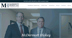 Desktop Screenshot of mcdermotthickeylaw.com