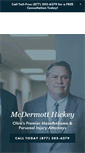 Mobile Screenshot of mcdermotthickeylaw.com